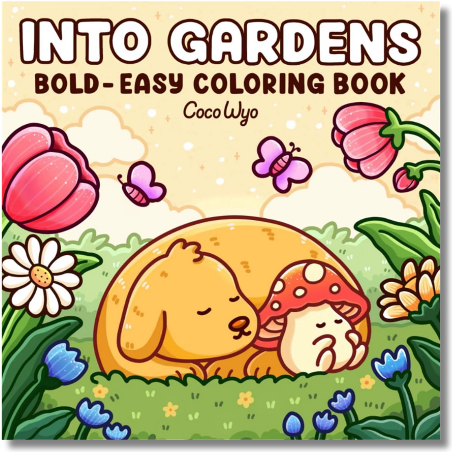 Livre de coloriage - Jardin d'été