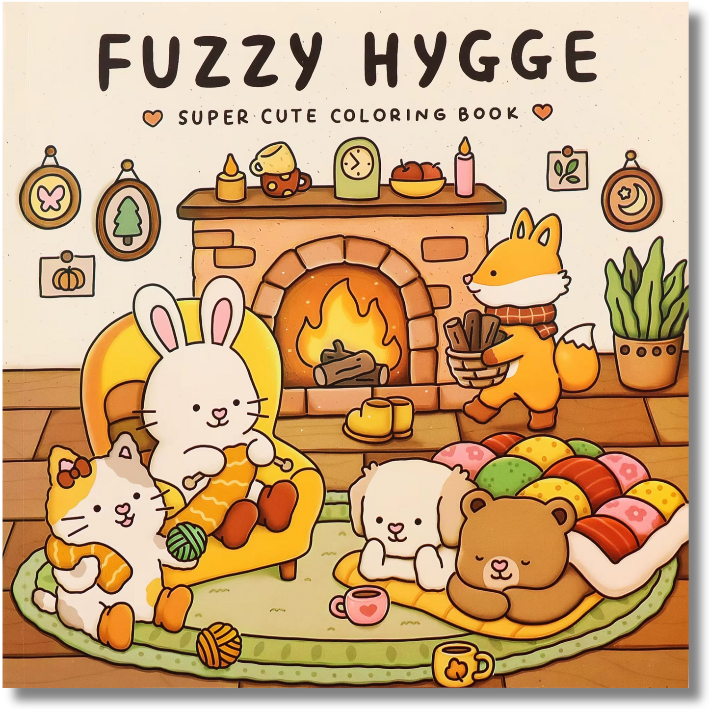 Livre de coloriage - Autour du feu