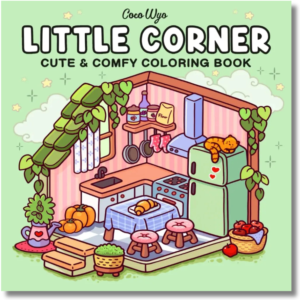 Livre de coloriage - Coin Cocooning